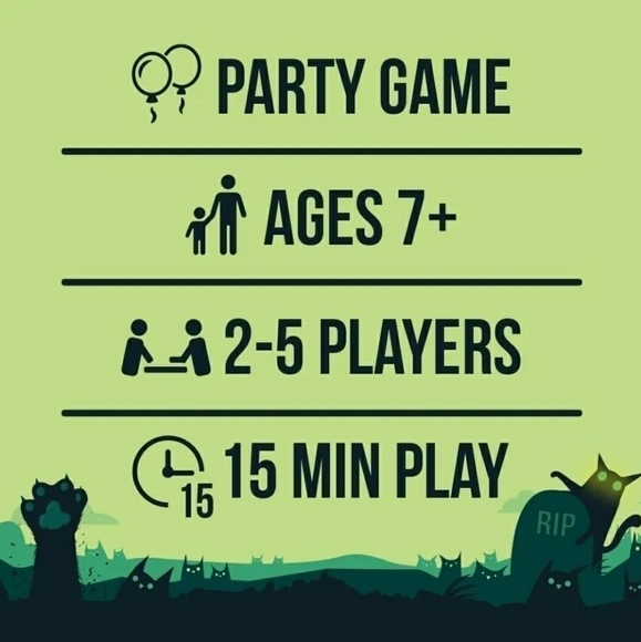 Zombie KITTENS - Game The Evolution Of Exploding Kittens - NEW FACTORY SEALED - Picture 2 of 6